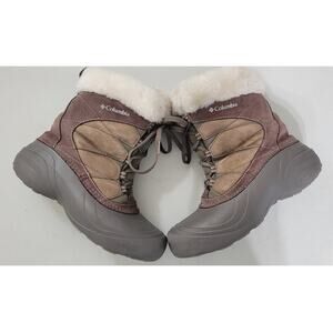 Columbia Boots Womens 8.5 Thermolite Winter Boots Insulated Warm Casual Boot